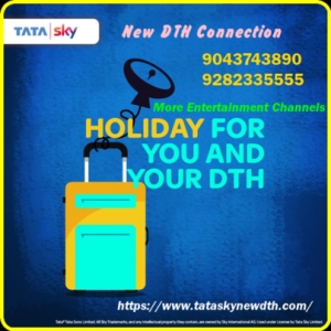 Tata Sky Dish Connection  |HD & SD Box | 9043743890